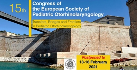 Congresso da Sociedade Europeia de Otorrinolaringologia Pediátrica acontece em 2021